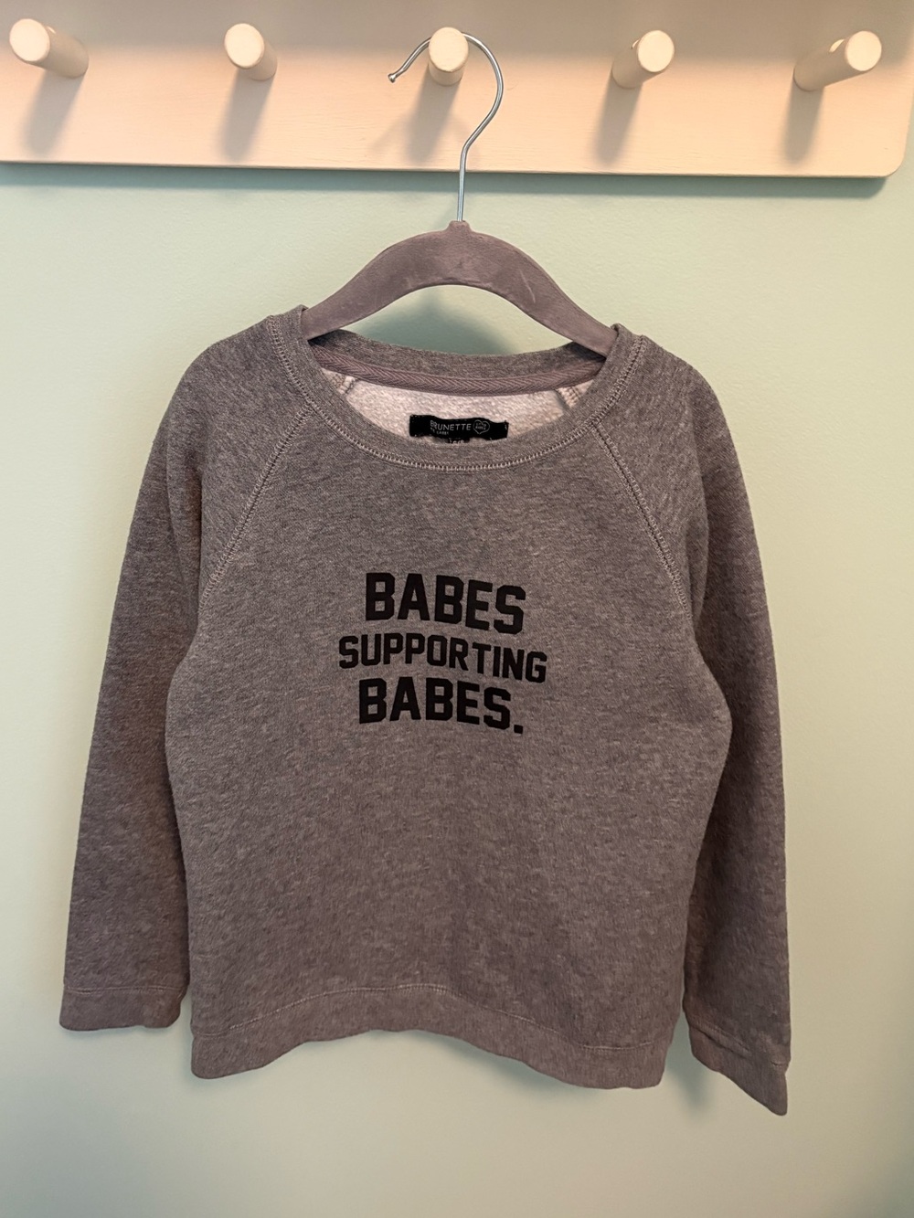 Brunette the Label "Babes Supporting Babes" Sweatshirt